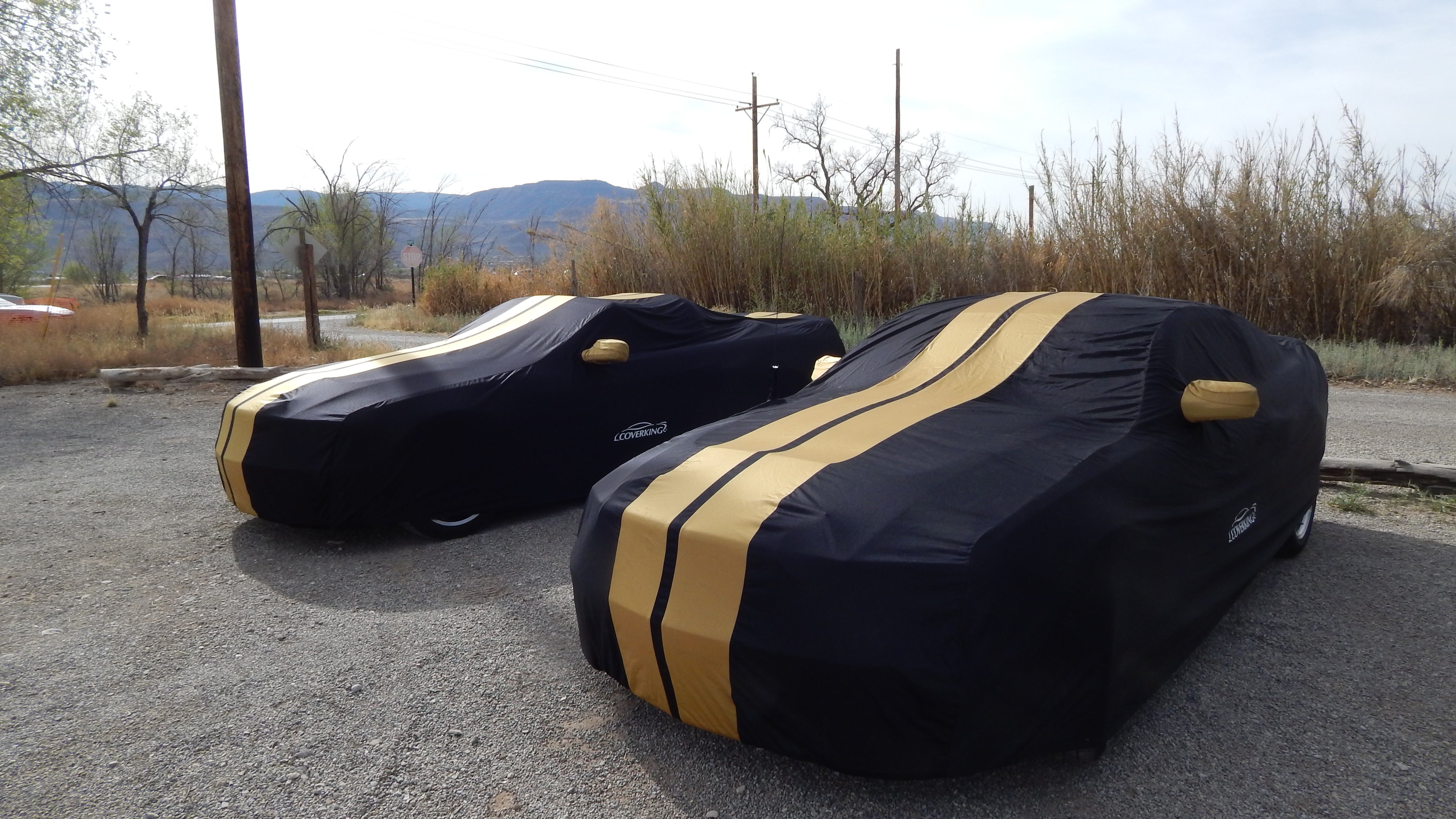 Coverking Satin Stretch Tailored Car Cover for Ford Mustang Shelby Her