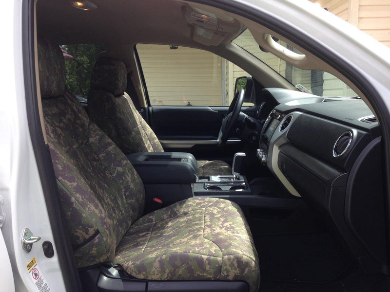 Digital Military Camo Tailored Neosupreme Seat Covers - Premium Seat Covers