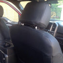 Clazzio PVC Custom Tailored Seat Covers for 2019-2020 Ford F250 F350 Supercrew / AP-EAFOB7271BK - Premium Seat Covers