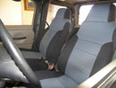 CR-Grade Neoprene Tailored Front Seat Covers for Jeep Wrangler TJ