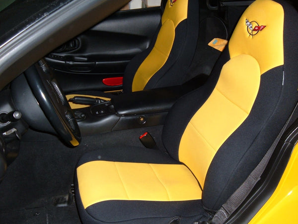 CR-Grade Neoprene Tailored Seat Covers for Chevy Corvette C5 - Made to Order