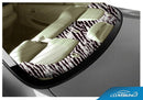 Rear Deck Fashion Print Velour Custom Cover - Premium Seat Covers