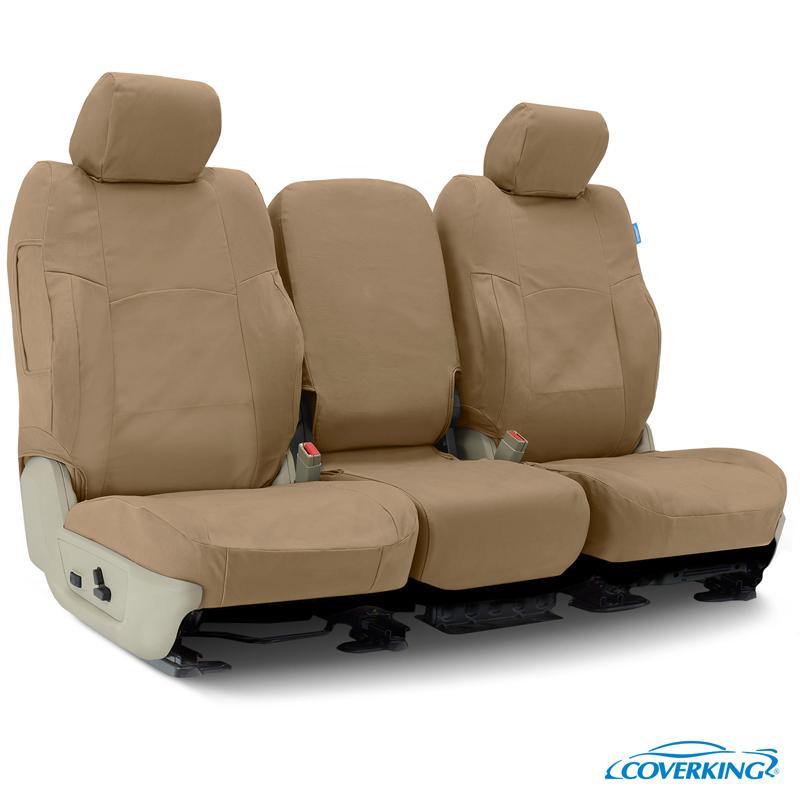 Poly Cotton Drill Tailored Seat Covers - Premium Seat Covers