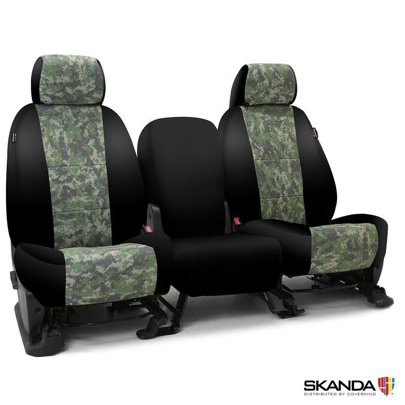 Digital Military Camo Tailored Neosupreme Seat Covers - Premium Seat Covers