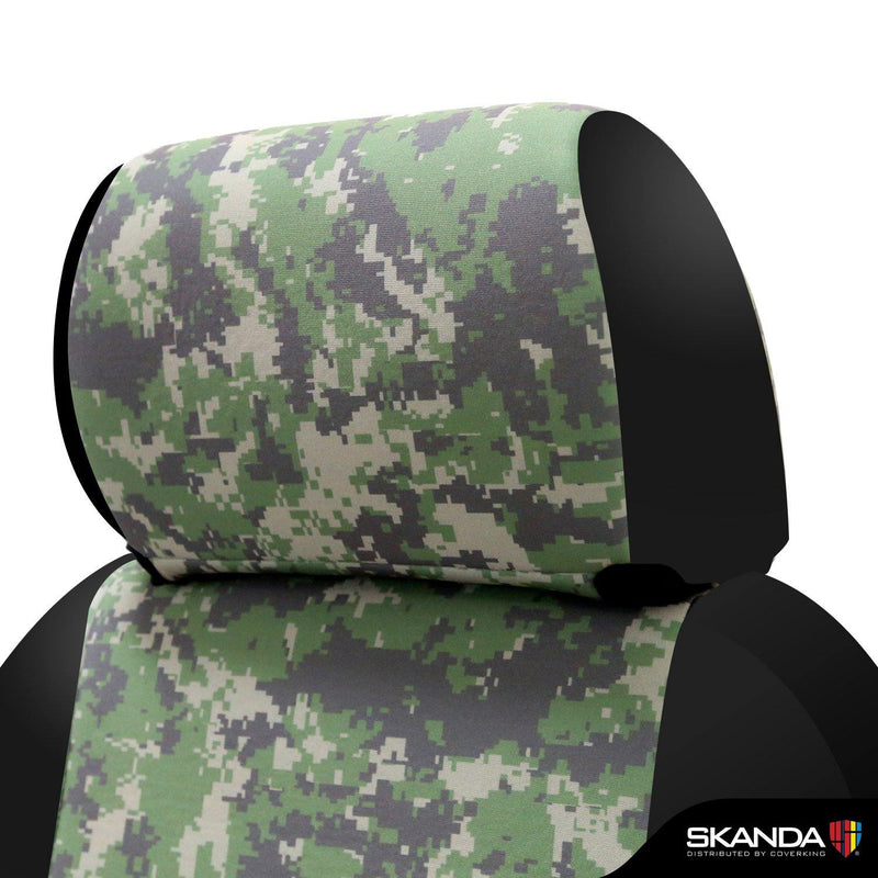 Digital Military Camo Tailored Neosupreme Seat Covers - Premium Seat Covers