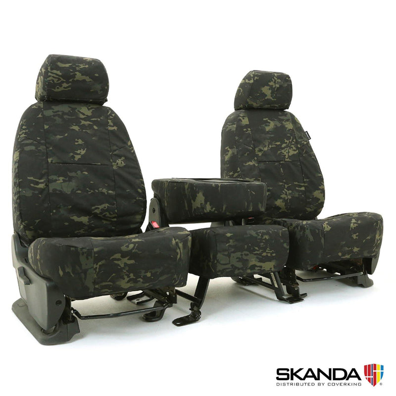 Multi-Cam Camo Ballistic Tailored Seat Covers - Premium Seat Covers