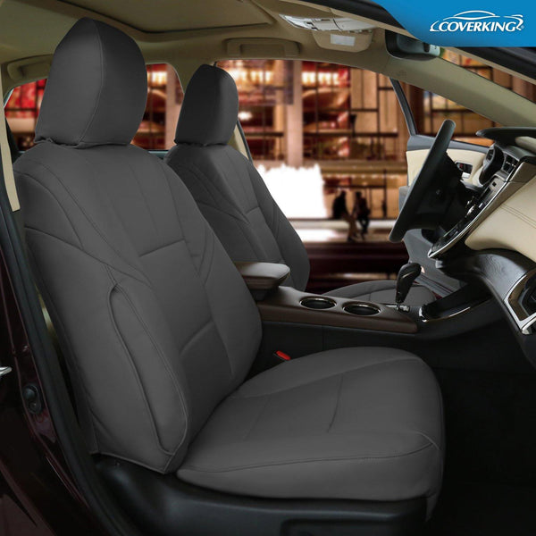 thumbnail image 2 of Coverking Custom Leatherette Seat Covers For Front Row - 12 Colors, Waterproof, UV-Resistant 2 of 6