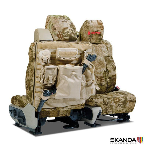 Custom Tactical Seat Cover Ballistic Camo Kryptek - Premium Seat Covers