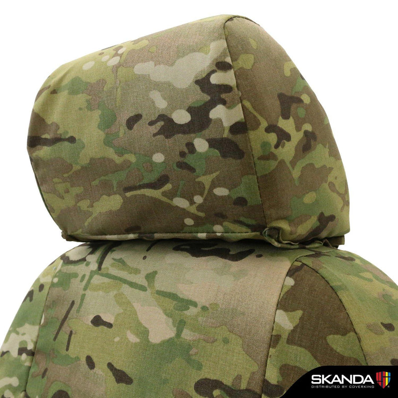 Multi-Cam Camo Tactical Ballistic Tailored Seat Covers - Premium Seat Covers