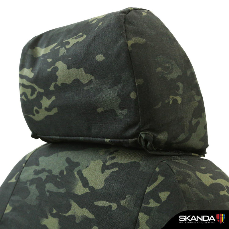 Multi-Cam Camo Ballistic Tailored Seat Covers - Premium Seat Covers