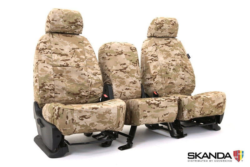 Multi-Cam Camo Tactical Ballistic Tailored Seat Covers - Premium Seat Covers