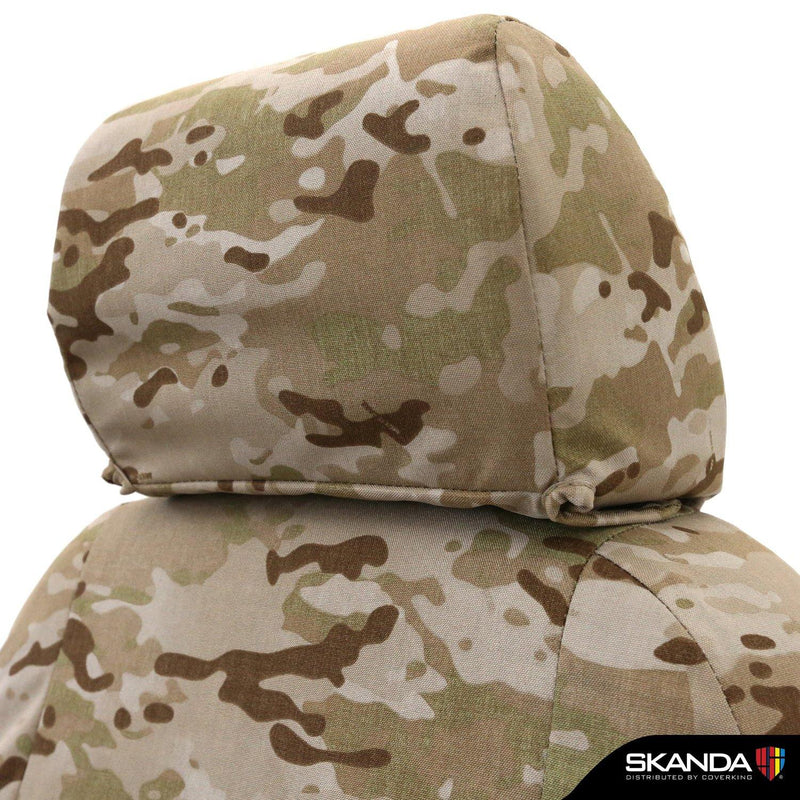 Multi-Cam Camo Tactical Ballistic Tailored Seat Covers - Premium Seat Covers