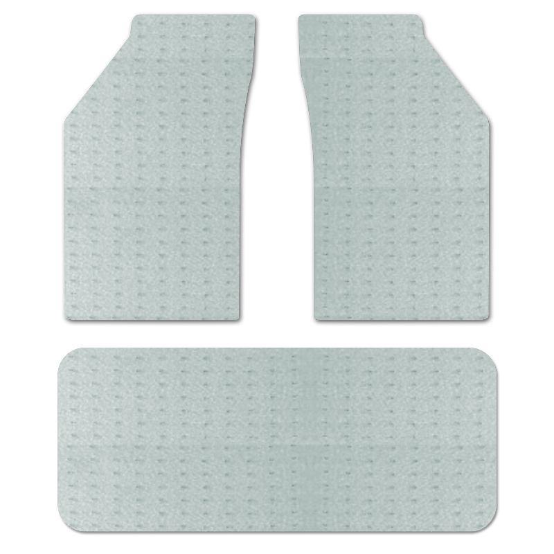 Designer Floormat Clear Nibbed - Premium Seat Covers