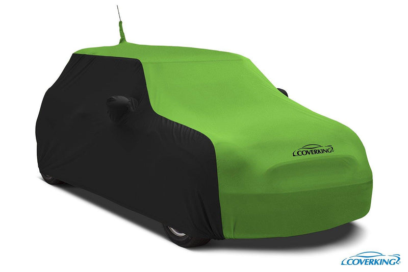 Satin Stretch 2-Tone Tailored Car Cover - Premium Seat Covers