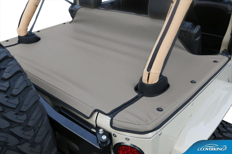 2012-2018 Jeep Wrangler JKU Custom Tonneau Cover - Premium Seat Covers