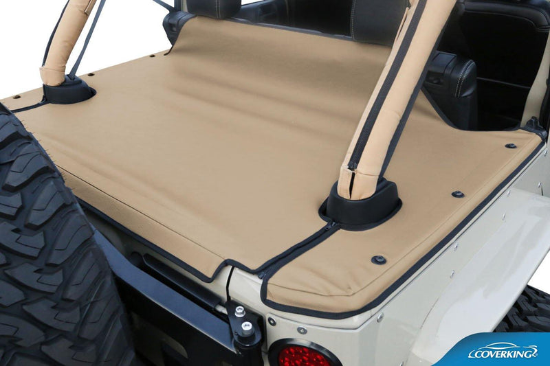 2012-2018 Jeep Wrangler JKU Custom Tonneau Cover - Premium Seat Covers