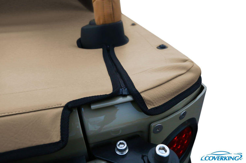 2012-2018 Jeep Wrangler JKU Custom Tonneau Cover - Premium Seat Covers