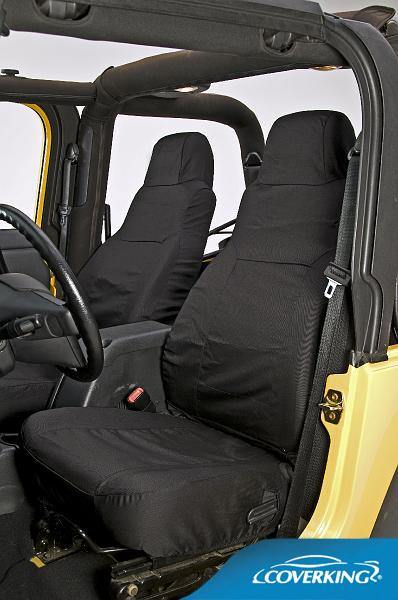 Poly Cotton Drill Tailored Seat Covers - Premium Seat Covers