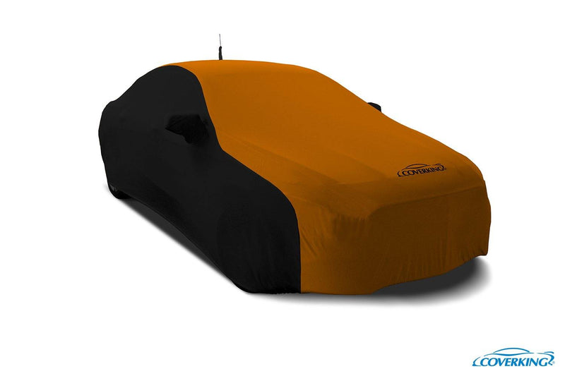 Satin Stretch 2-Tone Tailored Car Cover - Premium Seat Covers