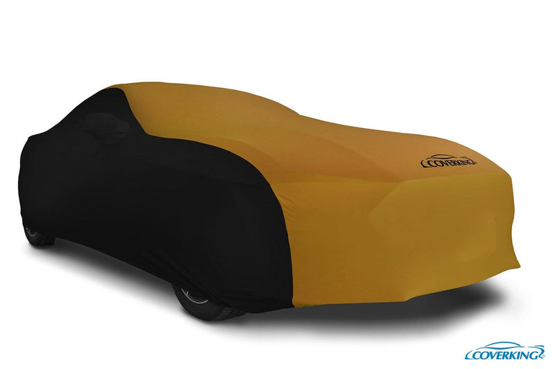 Satin Stretch 2-Tone Tailored Car Cover - Premium Seat Covers