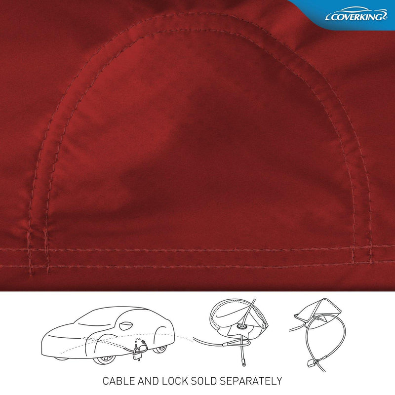 Stormproof Solid Tailored Car Cover - Premium Seat Covers