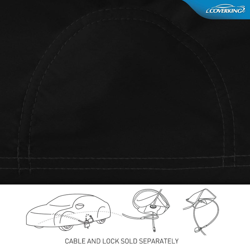 Stormproof Solid Tailored Car Cover - Premium Seat Covers