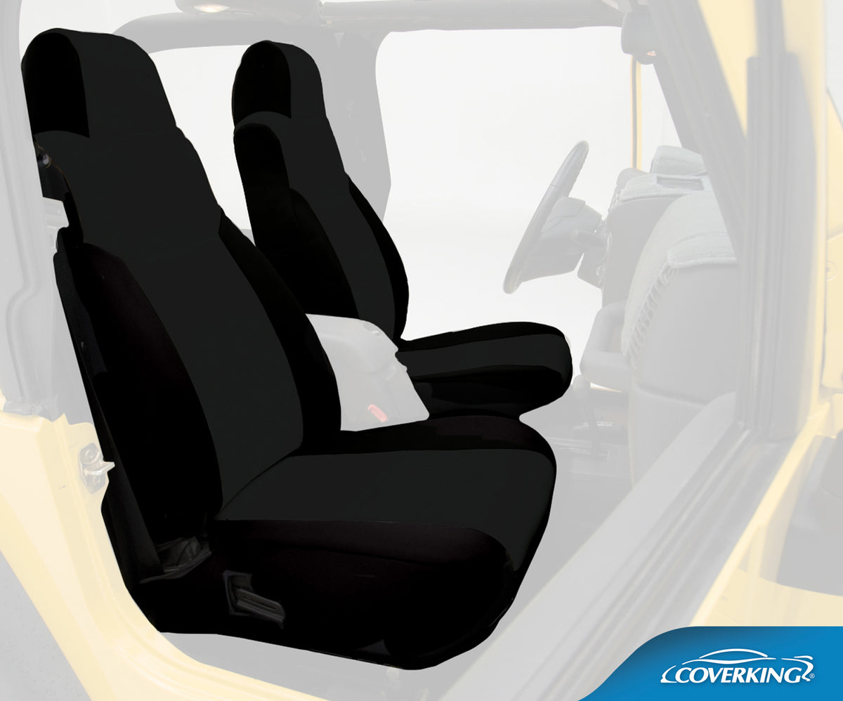 CR Grade Neoprene Tailored Front Rear Seat Covers for Jeep Wrangler