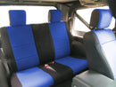 CR-Grade Neoprene Tailored Front & Rear Seat Covers for 2007-2018 Jeep Wrangler JK - 2 Doors - Premium Seat Covers