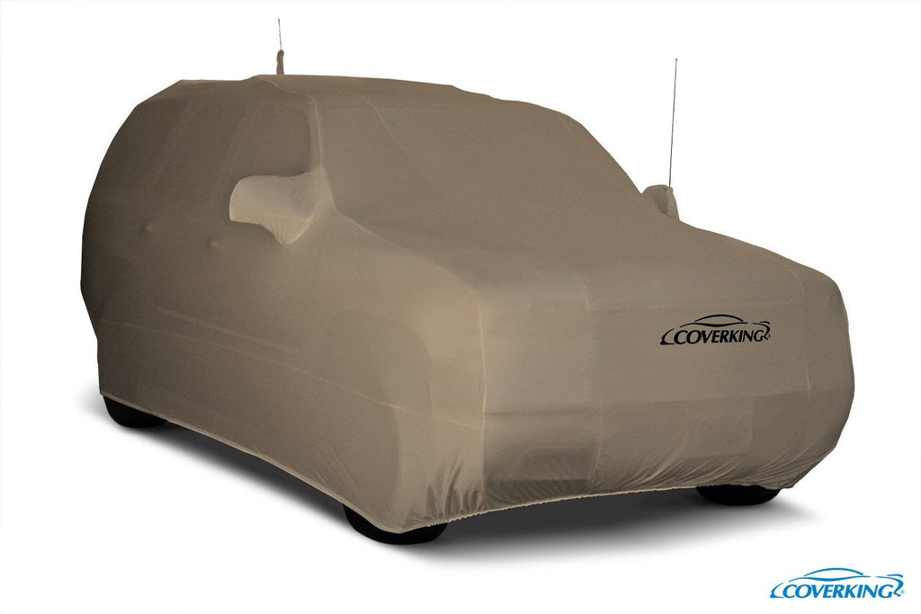 Satin Stretch Solid Tailored Car Cover