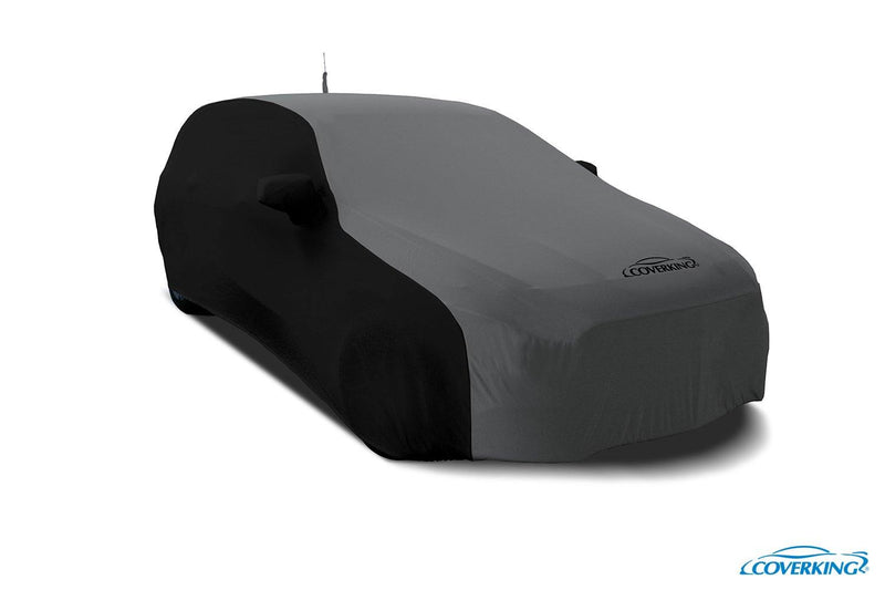 Satin Stretch 2-Tone Tailored Car Cover - Premium Seat Covers