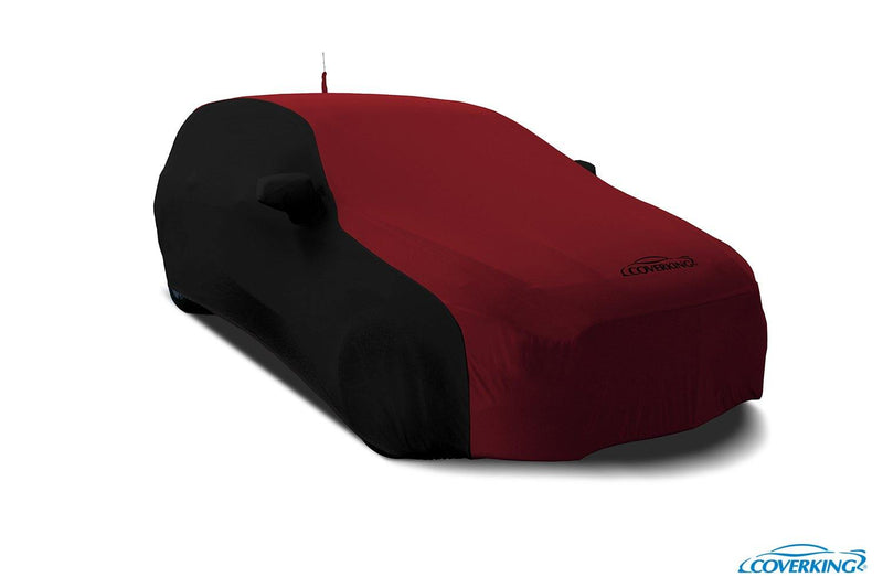 Satin Stretch 2-Tone Tailored Car Cover - Premium Seat Covers