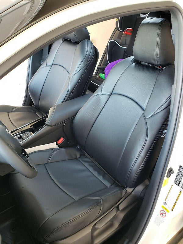 Clazzio PVC Custom Tailored Seat Covers for 20180-2021 Toyota CH-R / AP-EATOB2031BK - Premium Seat Covers