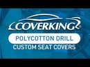 Poly Cotton Drill Tailored Seat Covers