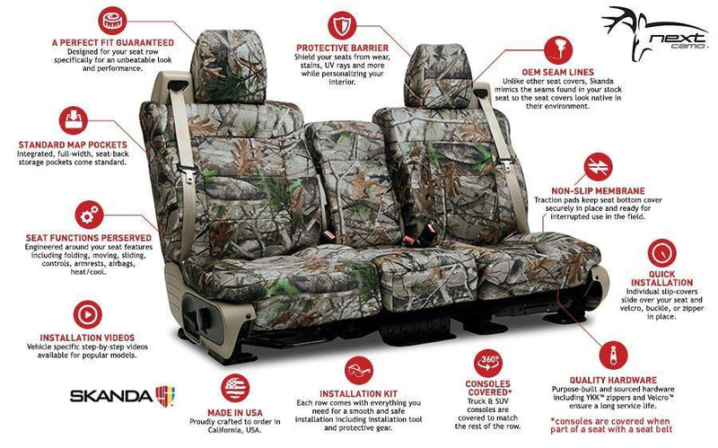 Custom Seat Cover NEXT Camo Custom - Premium Seat Covers