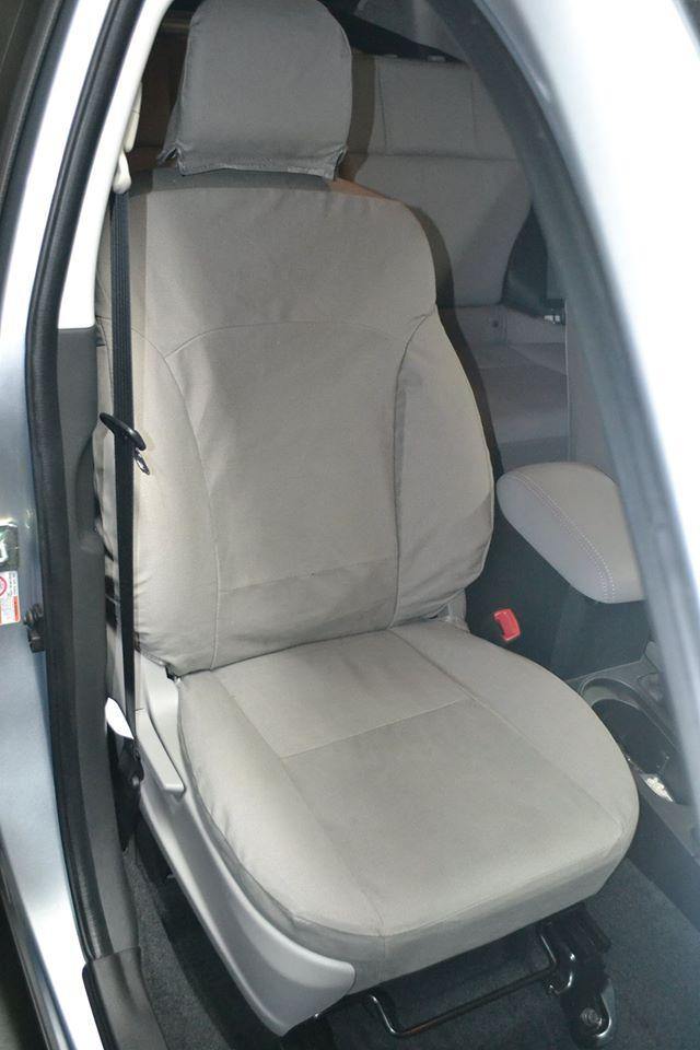 Poly Cotton Drill Tailored Seat Covers - Premium Seat Covers