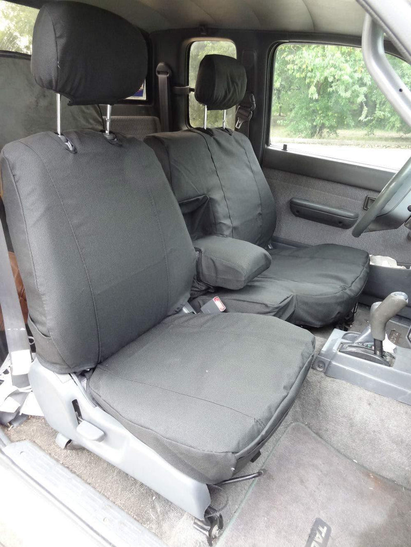 Poly Cotton Drill Tailored Seat Covers - Premium Seat Covers