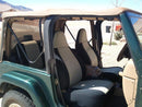 CR-Grade Neoprene Tailored Front & Rear Seat Covers for Jeep Wrangler TJ